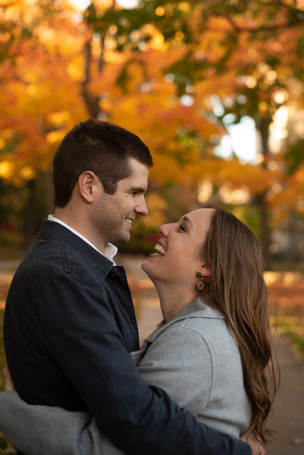 Fall Engagement Session in Chicago | Megan Courtaney Photography